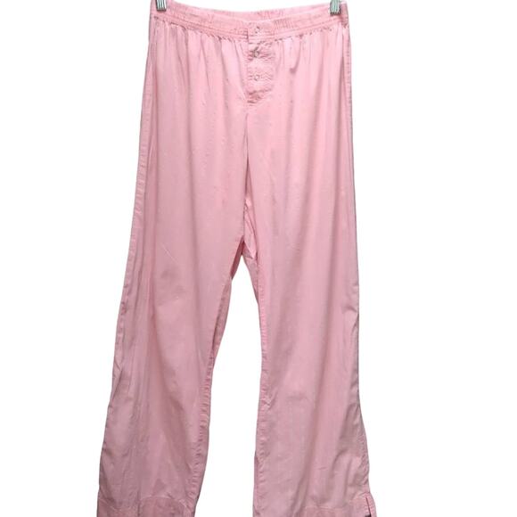 BATH & BODY WORKS Pink Pajama Pants Y2K SZ XS - Picture 1 of 8